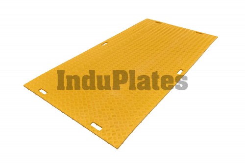 Ground  protection mat 2400x1200x13 mm-Yellow